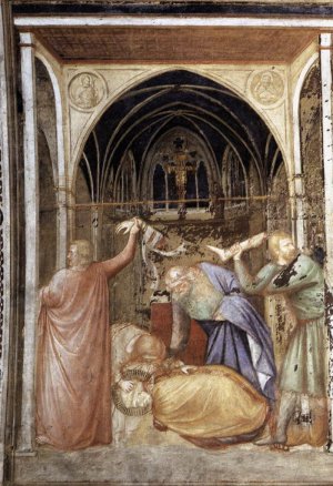 Martyrdom of St Stanislas by Puccio Capanna Oil Painting