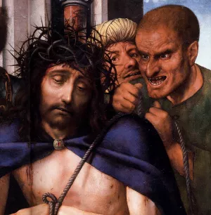 Ecce Homo Detail by Quentin Massys Oil Painting