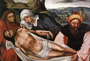 Entombment by Quentin Massys - Oil Painting Reproduction