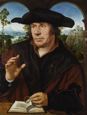 Portrait of a Scholar by Quentin Massys Oil Painting