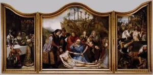 St John Altarpiece by Quentin Massys - Oil Painting Reproduction