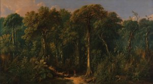 Javanese Jungle by Raden Saleh Oil Painting