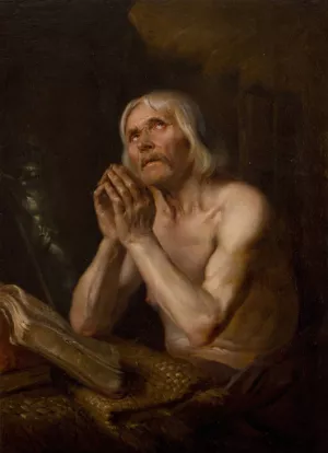 Saint Andrzej Zurawek Oil painting by Rafal Hadziewicz