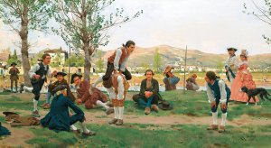 Saltarello Cavallucio by Raffaello Sorbi Oil Painting