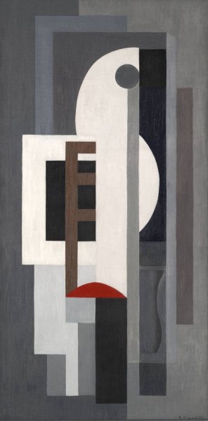 Composition I by Ragnhild Keyser Oil Painting
