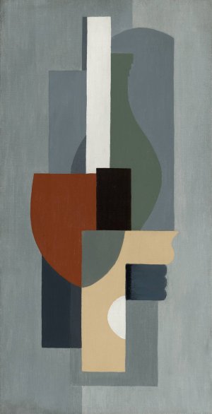Composition III by Ragnhild Keyser Oil Painting