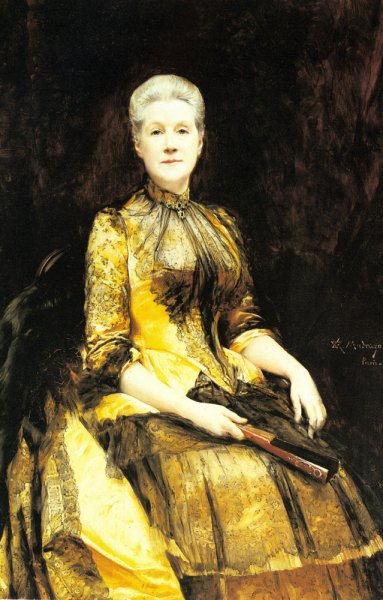 Main Product Photo of A Portrait of Mrs. James Leigh Coleman Painting by Raimundo De Madrazo y Garreta