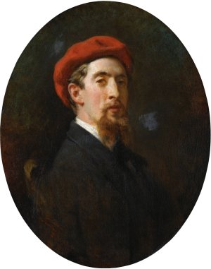 Eduardo De Zamacois by Raimundo De Madrazo y Garreta Oil Painting
