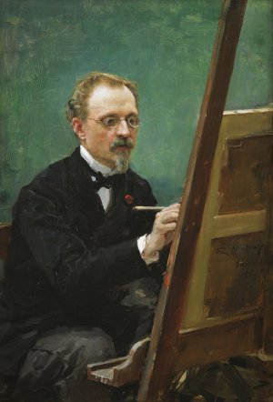 Portrait of Federico de Madrazo Painting by Raimundo De Madrazo y Garreta Oil Painting