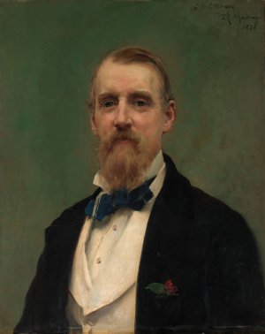 Samuel P. Avery by Raimundo De Madrazo y Garreta Oil Painting
