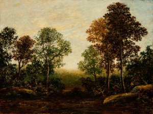 Landscape with Trees by Ralph Albert Blakelock Oil Painting