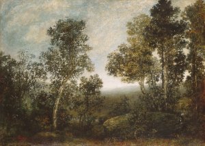 Landscape by Ralph Albert Blakelock Oil Painting