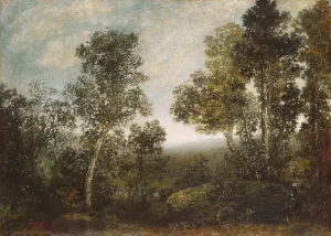 Landscape by Ralph Albert Blakelock Oil Painting