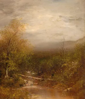 Pool in the Adirondacks by Ralph Albert Blakelock Oil Painting