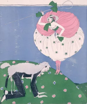 Bo Peep by Ralph Barton Oil Painting