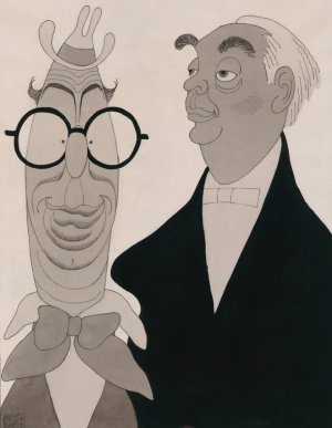 Ed Wynn and Richard B. Harrison by Ralph Barton Oil Painting