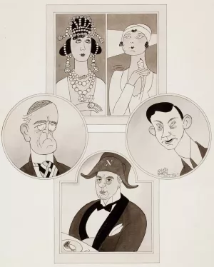 Heroes of the Week by Ralph Barton Oil Painting