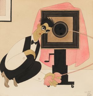 Nickolas Muray by Ralph Barton Oil Painting