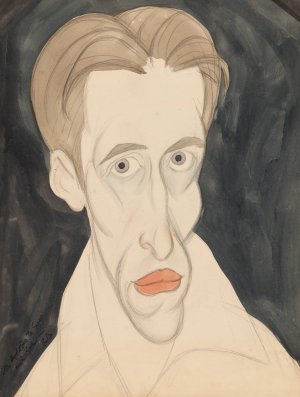 Self-Portrait by Ralph Barton Oil Painting