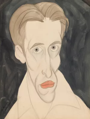 Self-Portrait by Ralph Barton Oil Painting