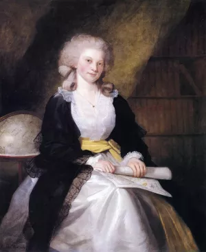Ann Whiteside Earl Oil painting by Ralph Earl