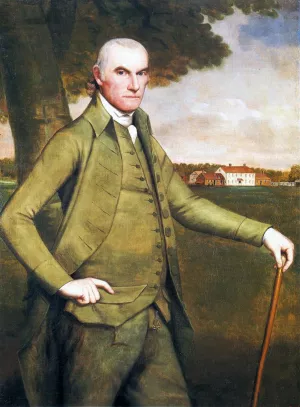 Colonel William Floyd painting by Ralph Earl