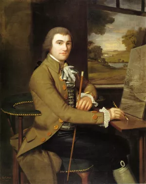 Colonel William Taylor Oil painting by Ralph Earl