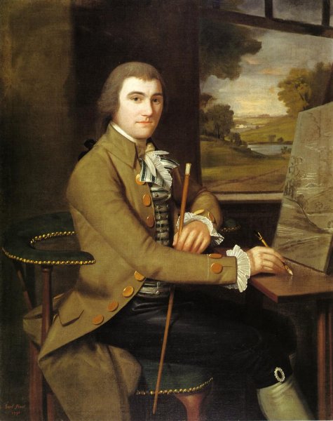 Main Product Photo of Colonel William Taylor Painting by Ralph Earl