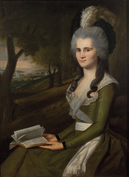Esther Boardman  by Ralph Earl - Hand-Painted Oil Painting Reproduction
