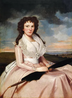 Hulda Bradley painting by Ralph Earl