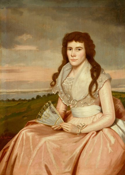 Lucy Bradley  by Ralph Earl - Hand-Painted Oil Painting Reproduction