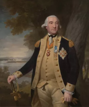 Major General Friedrich Wilhelm Augustus, Baron von Steuben  by Ralph Earl Oil Painting