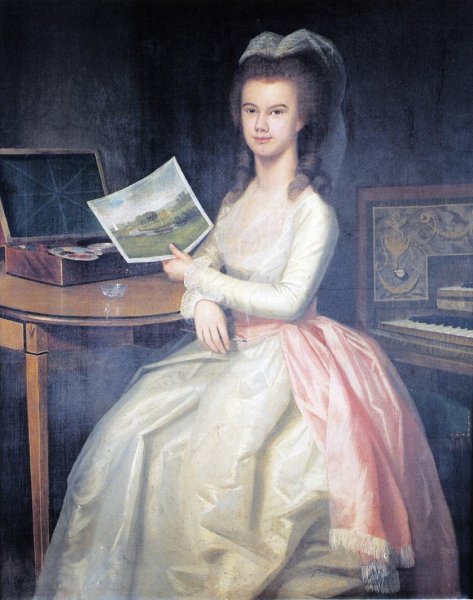Marianne Drake by Ralph Earl - Hand-Painted Oil Painting Reproduction