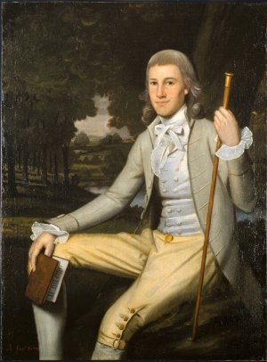 Moses Seymour, Jr. by Ralph Earl Oil Painting