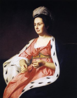 Mrs. Adam Babcock Oil painting by Ralph Earl