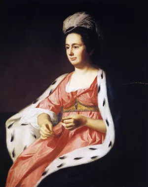 Mrs. Adam Babcock by Ralph Earl Oil Painting