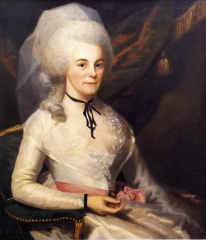 Mrs. Alexander Hamilton by Ralph Earl - Oil Painting Reproduction