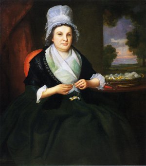 Mrs. Charles Jeffery Smith Oil painting by Ralph Earl