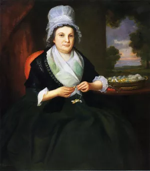 Mrs. Charles Jeffery Smith Oil painting by Ralph Earl