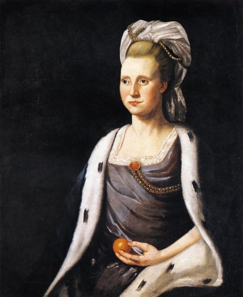 Main Product Photo of Mrs. Henry Daggett Elizabeth Prescott Painting by Ralph Earl