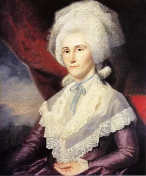 Mrs. James Duane Oil painting by Ralph Earl
