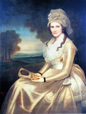 Mrs. Jared Lane Apphia Ruggles painting by Ralph Earl