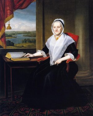 Mrs. John Watson Oil painting by Ralph Earl