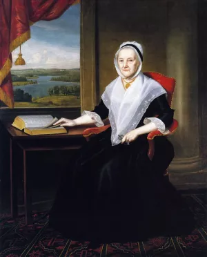 Mrs. John Watson Oil painting by Ralph Earl