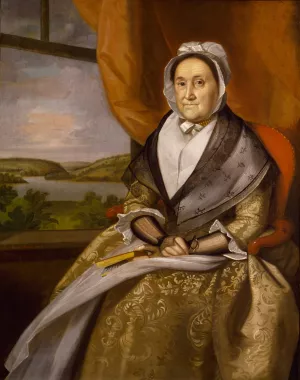 Mrs. Joseph Wright by Ralph Earl Oil Painting