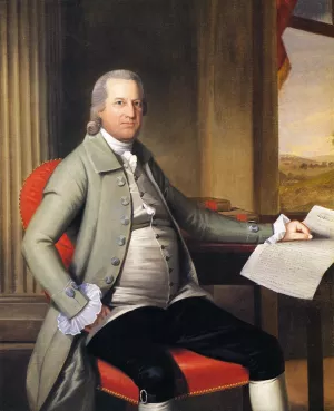 Oliver Wolcott Oil painting by Ralph Earl