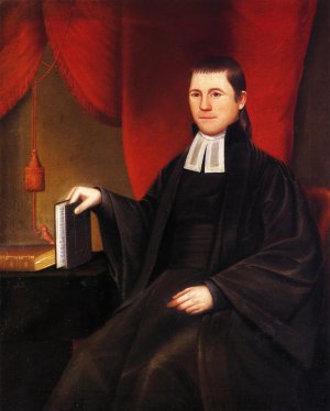 Reverend Ebenezer Porter by Ralph Earl Oil Painting