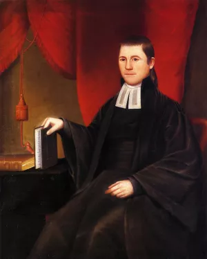 Reverend Ebenezer Porter Oil painting by Ralph Earl