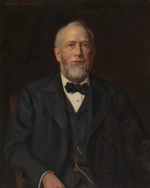 Gustavus Franklin Swift by Ralph Elmer Clarkson Oil Painting