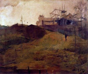 Paisaje Nublado by Ramon Casas i Carbo Oil Painting